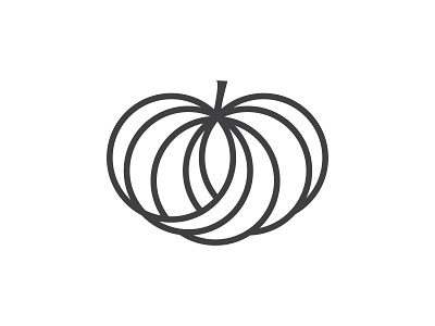 Pumpkin | Circle branding circle logo creative logo design illustration logo logo design minimal logo modern logo pumkin logo vector