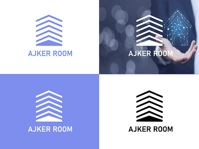 AJKER ROOM | REAL ESTATE ,CONSTRUCTION AND HOME LOGO