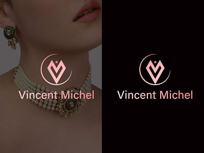 vicent michel | v m jewellery logo design alphabet logo brand logo creative logo design jewellery logo letter logo letter mark logo logo logo design m letter logo minimal logo modern logo monogram logo v letter logo vector