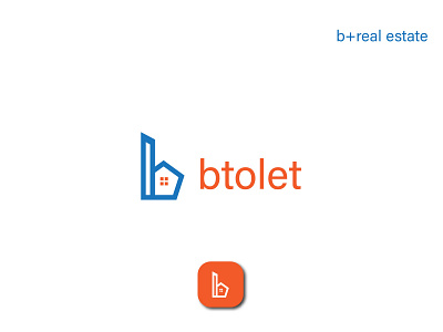 Btolet | letter b & real estate logo