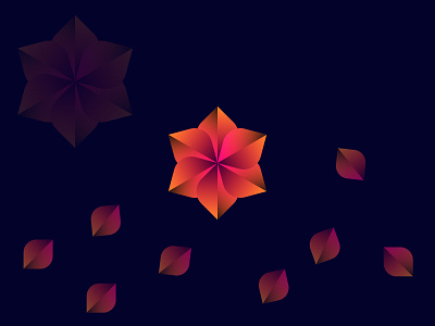 Abstract Flower Logo concept