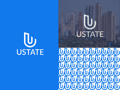 Usatate | letter U & Real estate logo design brand logo branding builders logo building logo company logo construction logo creative logo design house logo illustration letter u logo logo logo design minimal logo modern logo popular logo real estate logo ux vector