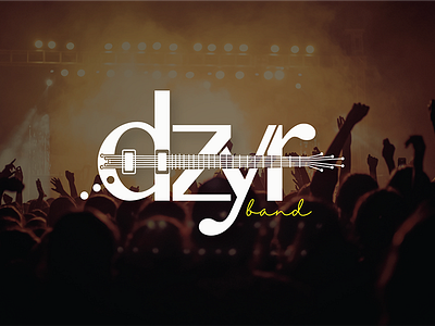 Dzyr Band Logo branding design illustration logo typography
