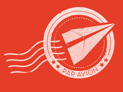 Airmail Stamp airmail avion check delivery flight indinero mail paper airplane stamp