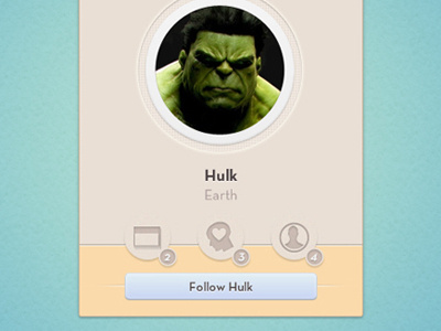 Puny Human! calendar conference app connect follow hulk interest person profile smash