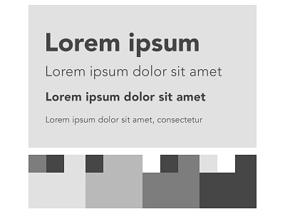 Stylish Styles avenir black and white block brand design details guide kerem lorem ipsum square style theorems ux