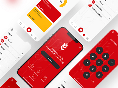 Banking App UI Concept app application banking app design graphic design mobile app ui ui design ux