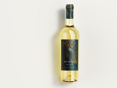 Rebound Colorful Wine Label branding graphic design illustration packaging wine