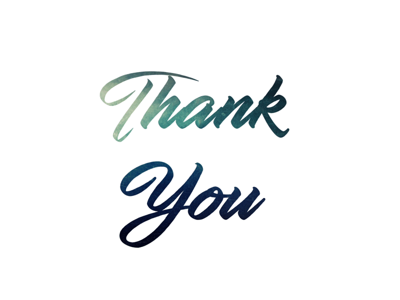 Thank You animation calligraphy design font gif graphic loop motion thank thanks type you