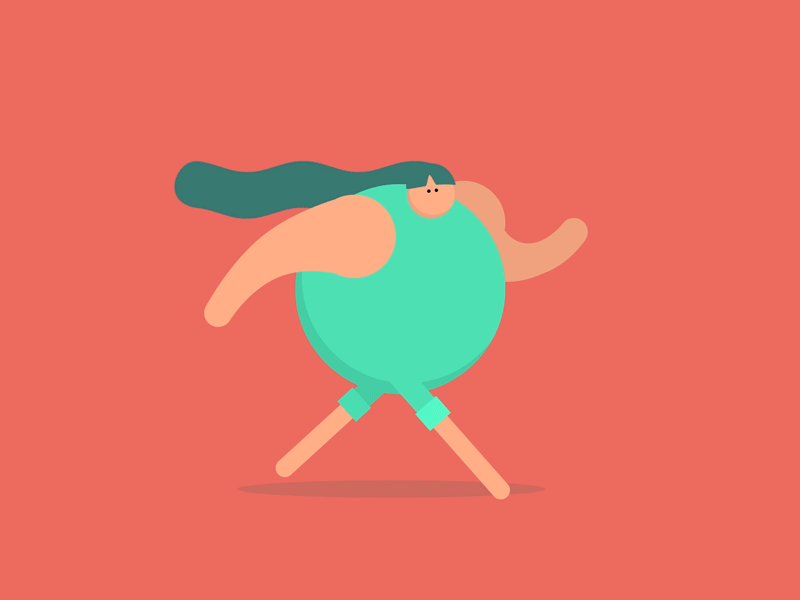 Dat Friday strut 2.0 motion design mograph walk cycle walkcycle walk character character animation illustration vector motion design gif animation friday