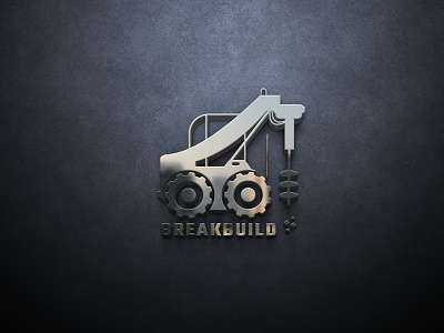 The logo of a construction equipment rental company! equipment graphic design logo logotype rental vector