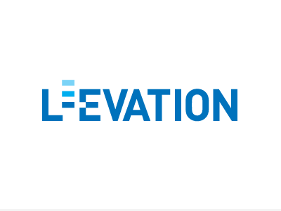 L-Evation Logo blue brand logo