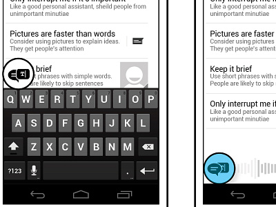 Text Or Talk android icons mobile speech text