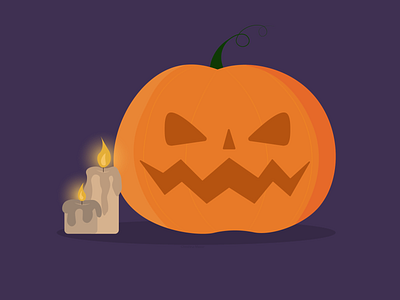 Pumpkin illustration vector