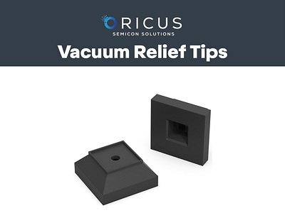 Die Attach Rubber Tips Vacuum Relief Tips branding