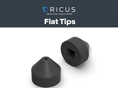 Die Attach Rubber Flat Tips.