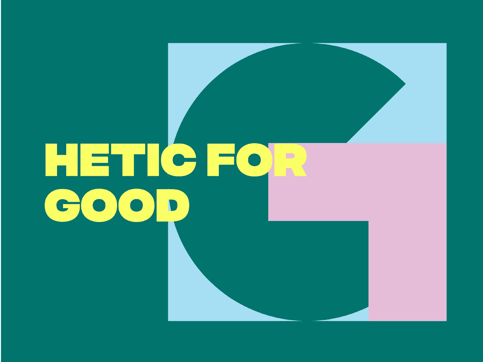 Branding - HETIC for Good accessibility association branding climate climate breakdown climate change climatechange education environment environmental equality extinction gender health hetic illustration logo ngo typography
