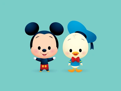 Little Pals adobe illustrator character art character design cute digital disney illustration kawaii vector