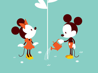 tumblr mickey mouse and minnie