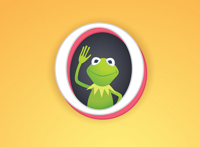 Kermit adobe illustrator character art character design childrens illustration cute design illustration jerrod maruyama kawaii muppets vector