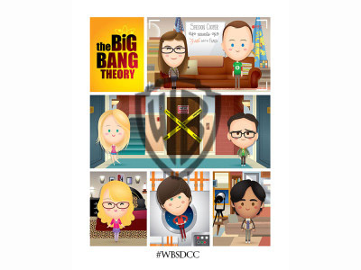 Little Big Bang Theory comic con 2013 the big bang theory wbsdcc