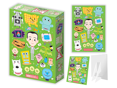 Pee-wee's Playhouse Puzzle adobe illustrator character design illustration jerrod maruyama puzzle vector