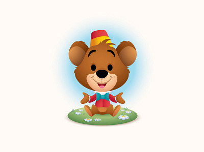 Bongo adobe illustrator character design cute disney illustration jerrod maruyama jmaruyama kawaii vector