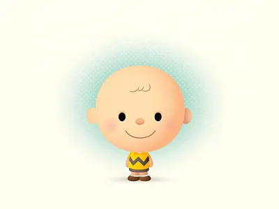 Peanuts adobe illustrator character design cute illustration jerrod maruyama kawaii vector