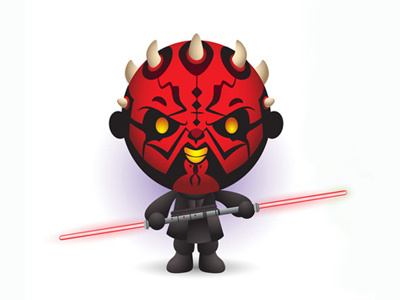 May The 4th Be With You 2014 darth maul episode i jerrod maruyama lightsaber phantom menace sith star wars star wars day 2014