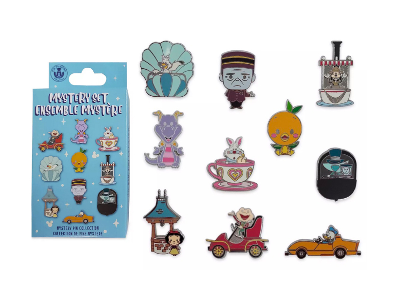 Disney x Jerrod Maruyama Mystery Pin Set adobe illustrator character design cute disney disneyland illustration jerrod maruyama jmaruyama kawaii vector