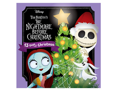 Nightmare Before Christmas  Bruno Illustration & Design