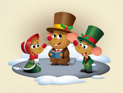 Holiday Mice by Jerrod Maruyama on Dribbble