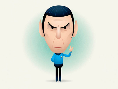 Mr. Spock by Jerrod Maruyama on Dribbble