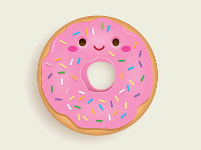 Happy National Doughnut Day cute donut doughnut doughnut day kawaii