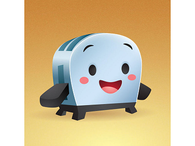 Kawaii Little Toaster disney jerrod maruyama kawaii the brave little toaster