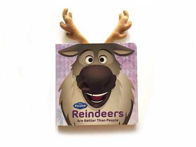 Reindeers Are Better Than People disney elsa frozen jerrod maruyama reindeers sven