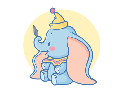 Dumbo Disney Kawaiicon baby disney dumbo kawaii kawaiicon