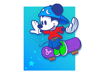 Skateboard Mickey disney mickey mouse skateboard