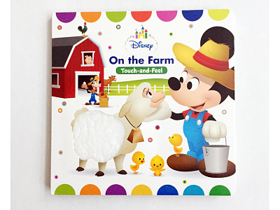 On The Farm childrens books cute disney baby farm illustrations jerrod maruyama kawaii mickey mouse