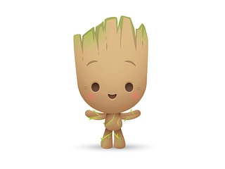 Baby Groot by Jerrod Maruyama on Dribbble