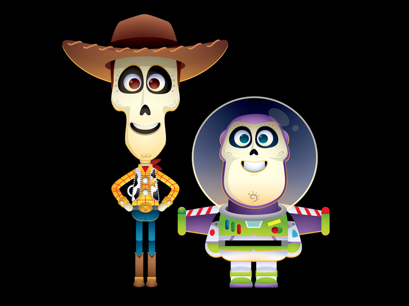 coco buzz and woody