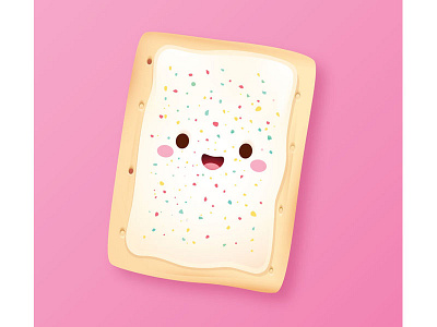 Pop Tart cute jerrod maruyama jmaruyama kawaii pop tart sweet