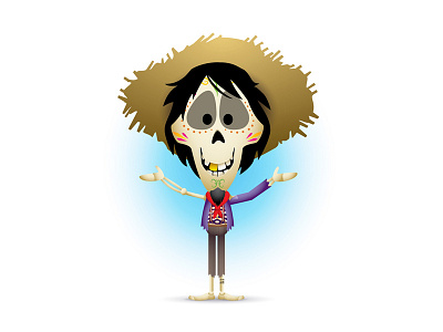 Hector character design coco disney hector illustration pixar