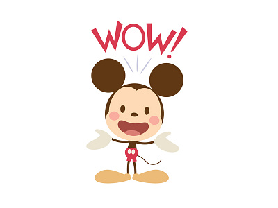 Quickie Mickey character design cute illustration jmaruyama kawaii mickey mouse quickie mickey