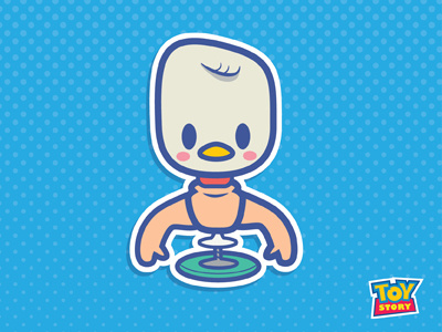 Ducky - Toy Story Kawaiicon cute ducky kawaii sids room toy story