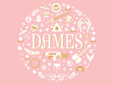 DAMES logo