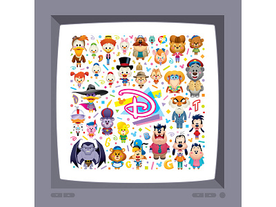 Afternoon of Cute character design cute disney disney afternoon gallery illustration jerrod maruyama jmaruyama wonderground gallery