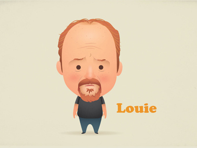 Little Louie comedian cute fx kawaii louie louis ck