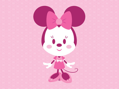Minnie In Pink cute disney kawaii minnie mouse pink