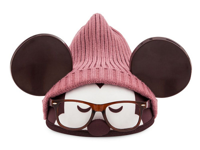 Hipster Mickey Designer Ears apparel character design disneyland